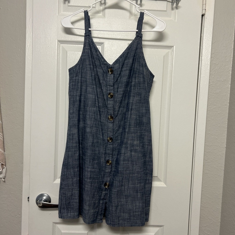 Cotton On Blue Denim Mini Dress